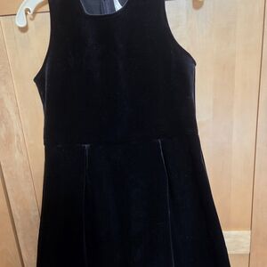 Xhilaration A-Line Black Velour Cocktail Dress